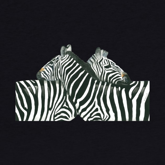 zebra love by Nora_Seoudi